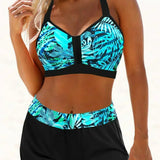 Simone | Ribbad bikini med hög midja