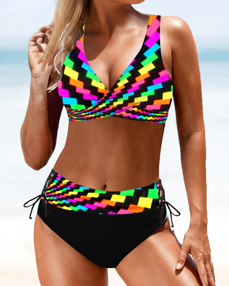 Wiebke | Färgglad bikini