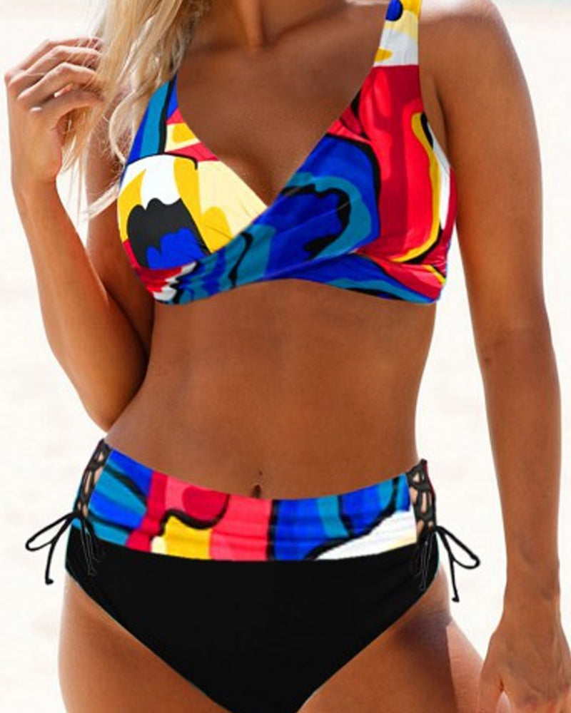 Wiebke | Färgglad bikini