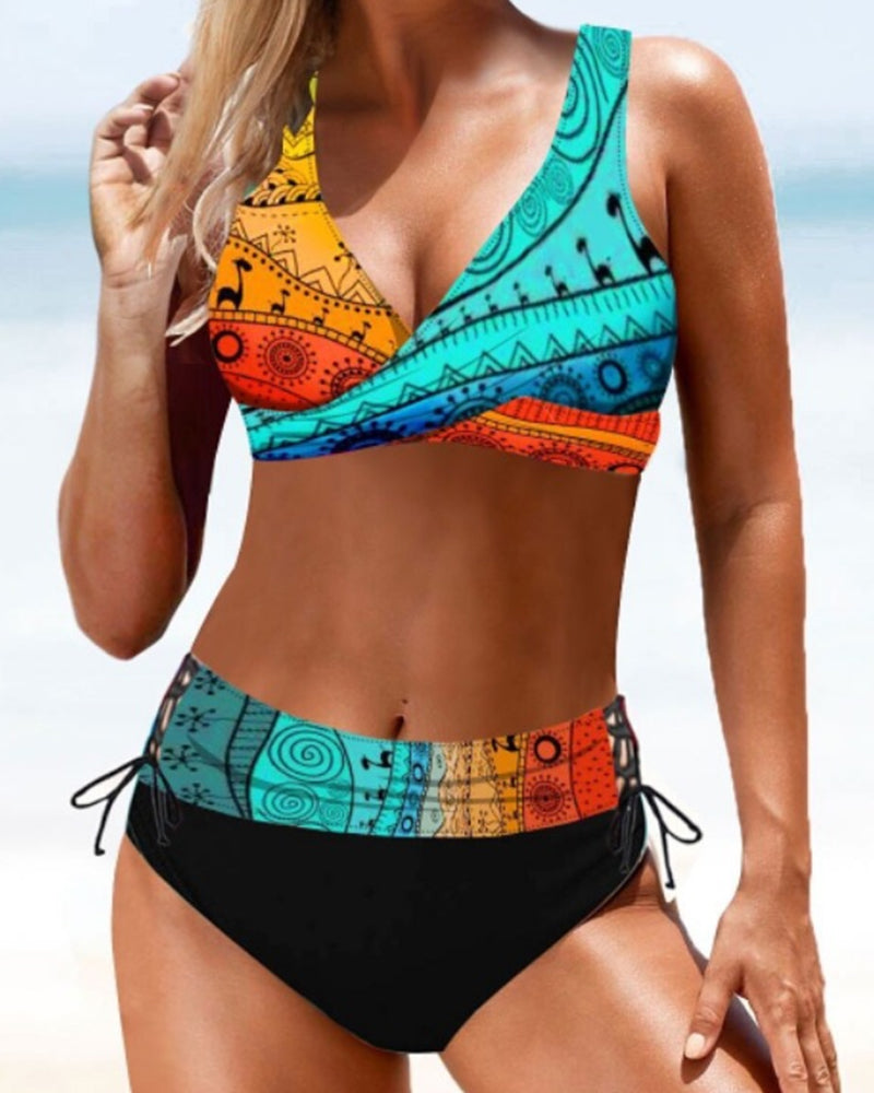 Wiebke | Färgglad bikini