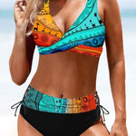 Wiebke | Färgglad bikini