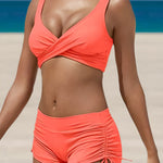 Josefine | Bikiniset med V-ringning och sidoslitsar