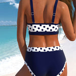 Vera | Prickig bikini med hög midja