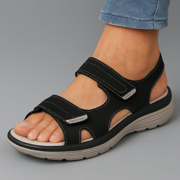 Irmgard | Bekväma sandaler med justerbar rem