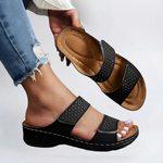 Paula | Eleganta sandaler i ventilerande tyg