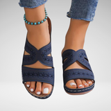 Leyla | Sandaler med bred häl och stöd