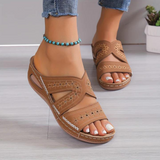 Leyla | Sandaler med bred häl och stöd