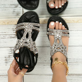Therese | Sandaler med kristallblommor