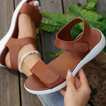Eva | Minimalistiska sandaler med två remmar