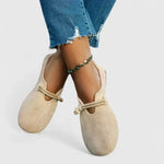 Hanna | Bekväma slip-on-sandaler med mockaeffekt