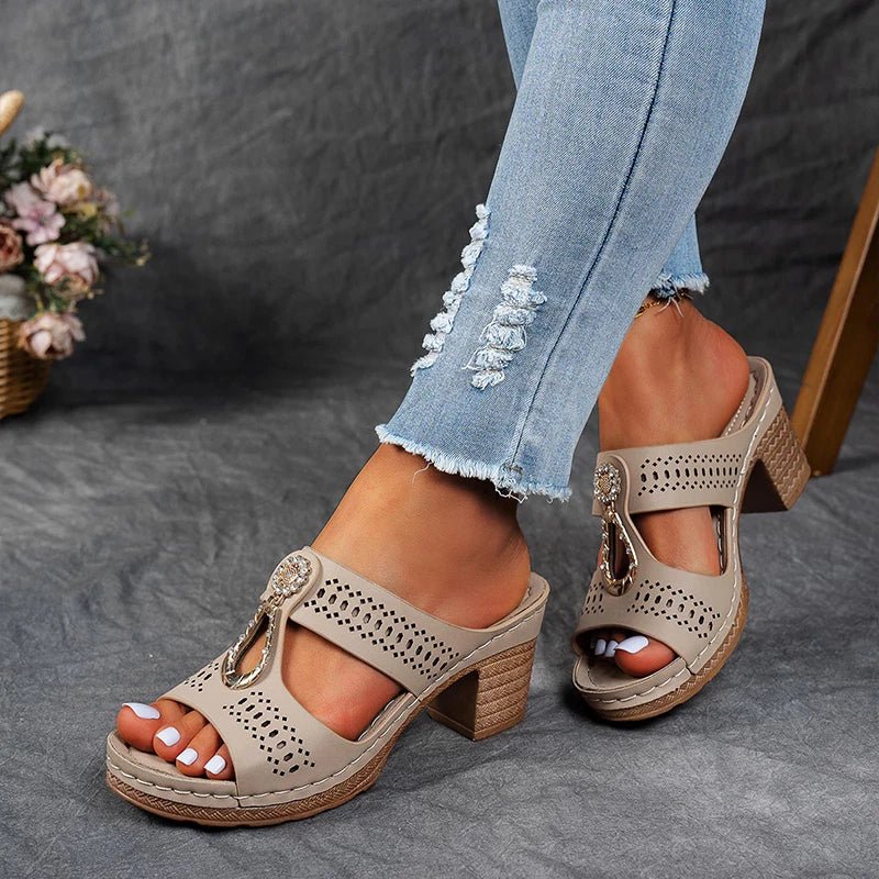 Verena | Eleganta sandaler med stöd