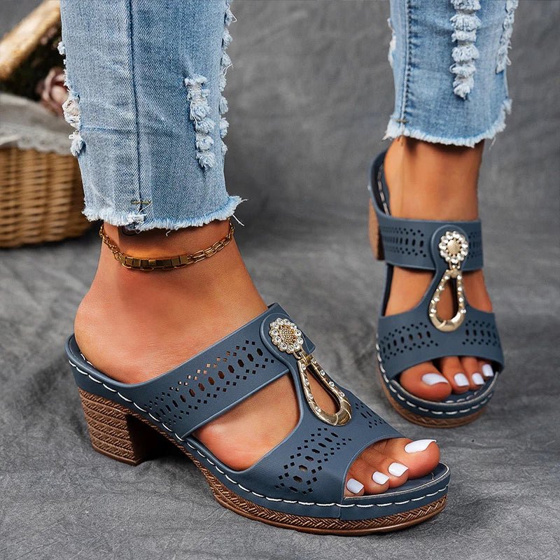 Verena | Eleganta sandaler med stöd