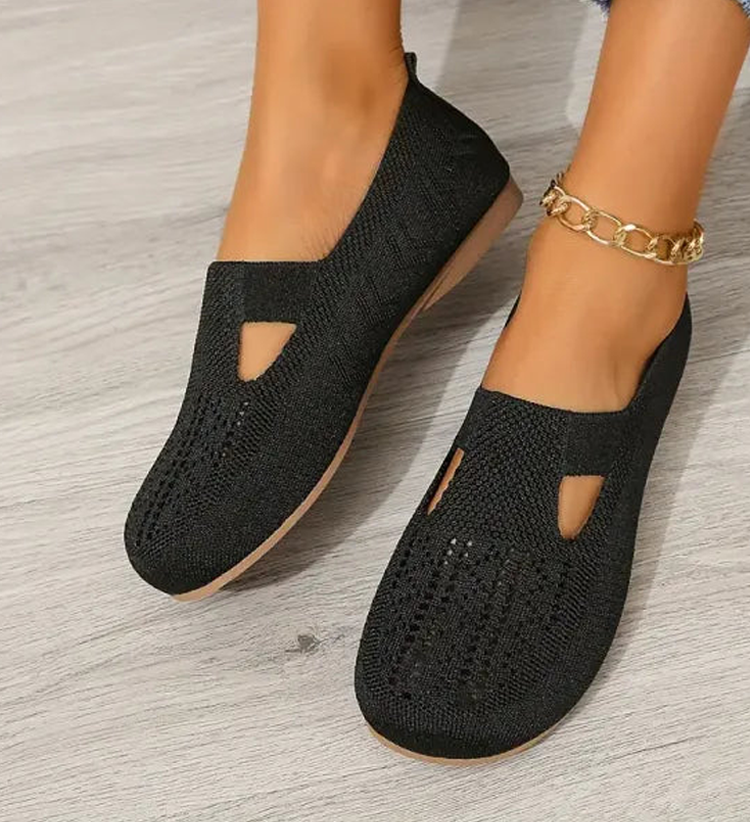 Gabriele | Lätta sandaler i stretchig meshstickning
