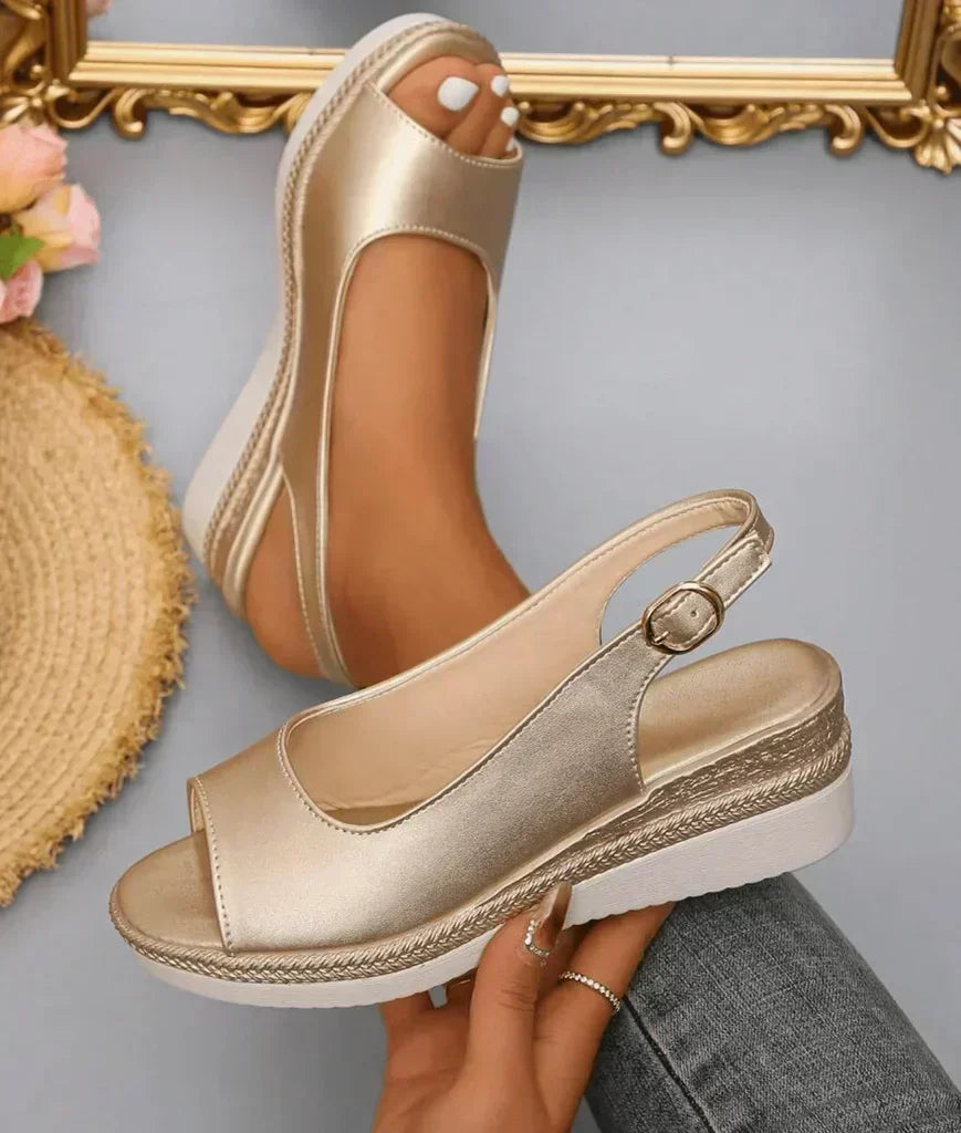 Sophia | Sandaler med mjuk hälrem