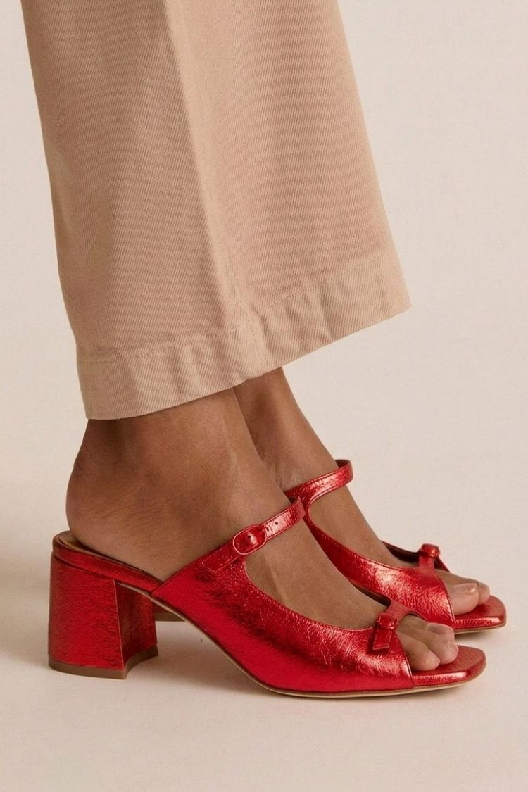 Carolin | Riviera | Eleganta sandaler med bred klack