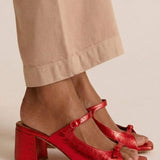 Carolin | Riviera | Eleganta sandaler med bred klack
