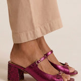 Carolin | Riviera | Eleganta sandaler med bred klack