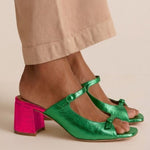 Carolin | Riviera | Eleganta sandaler med bred klack