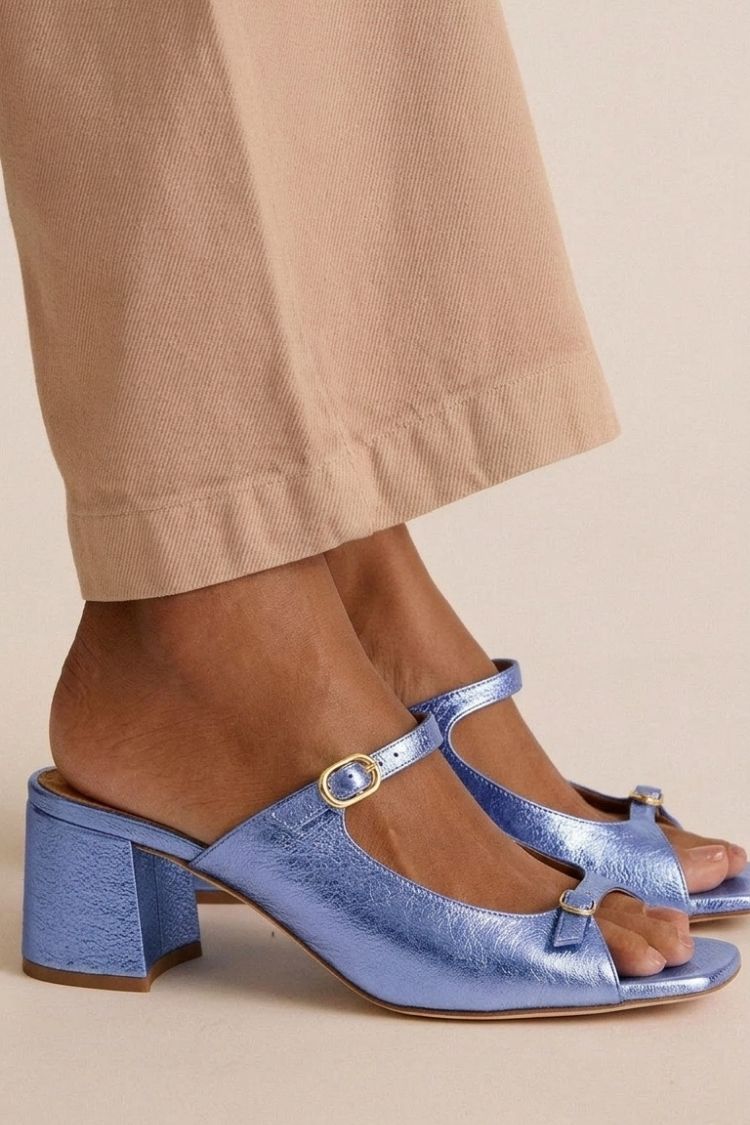 Carolin | Riviera | Eleganta sandaler med bred klack