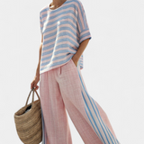 Jessica | Mjukt linneset i pastell