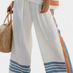 Roswitha | Elegant linneset med kontraster