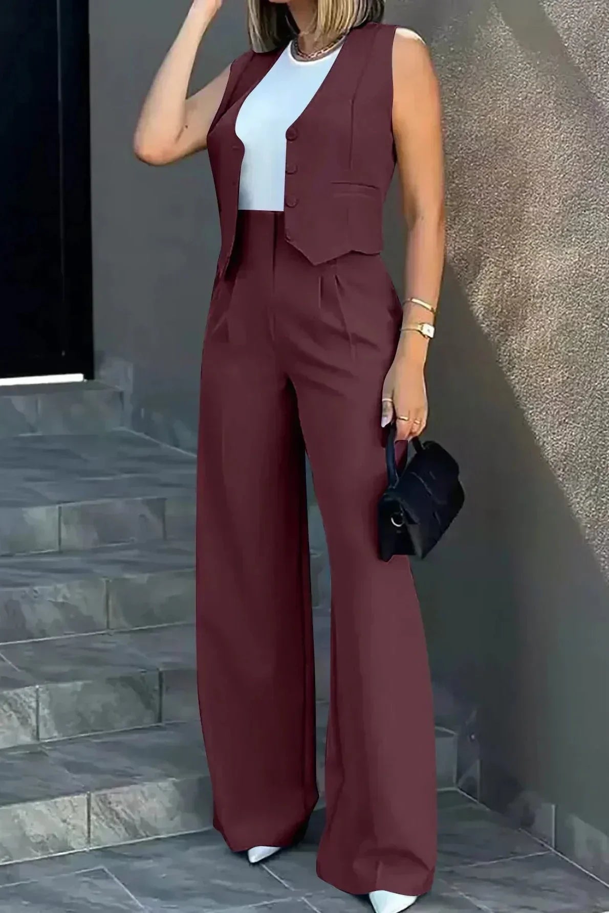 Eva | Uttrycksfullt lila set