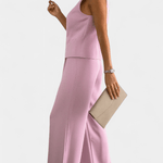 Irmgard | Rosa set med jacka