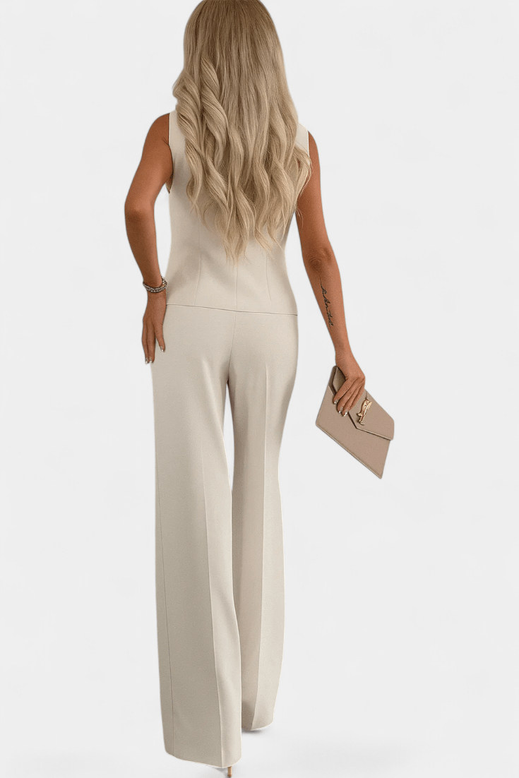 Irmgard | Rosa set med jacka