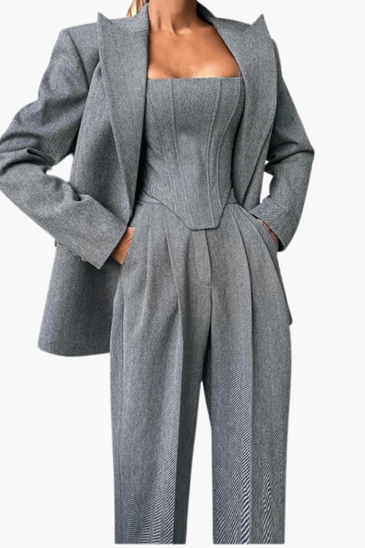 Hella | Elegant grått set