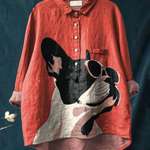 Dagmar | T-shirt med fransk bulldogg