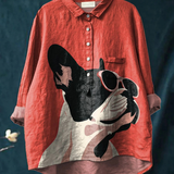 Dagmar | T-shirt med fransk bulldogg