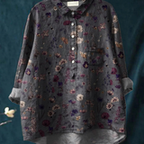 Josefine | Ledig blommig blus